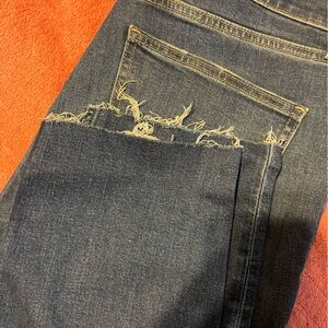 Gap High Rise Crop Denim